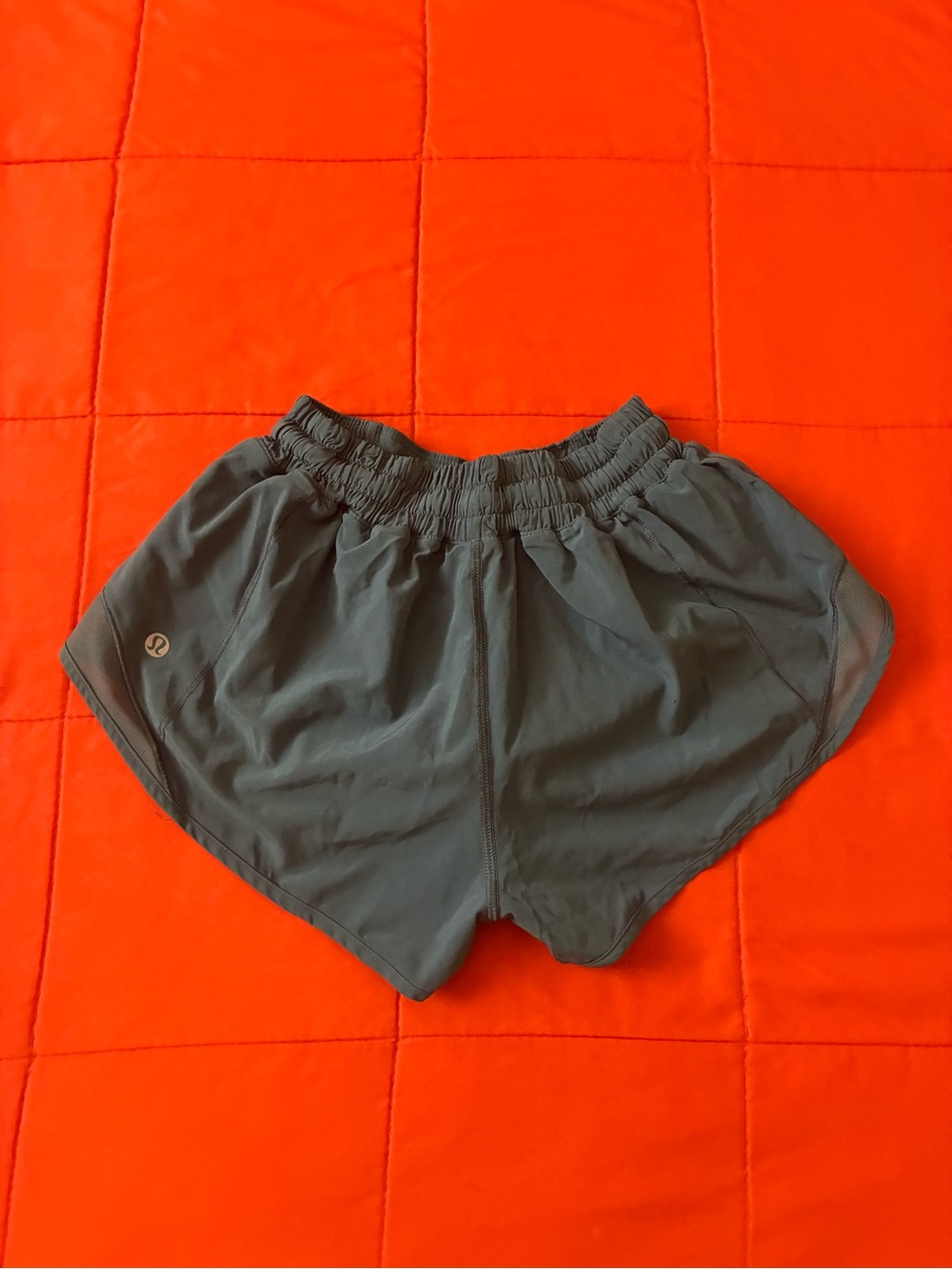 Lululemon Shorts Womens 4 Blue Gym Athletic Activewear Running Sportswear
